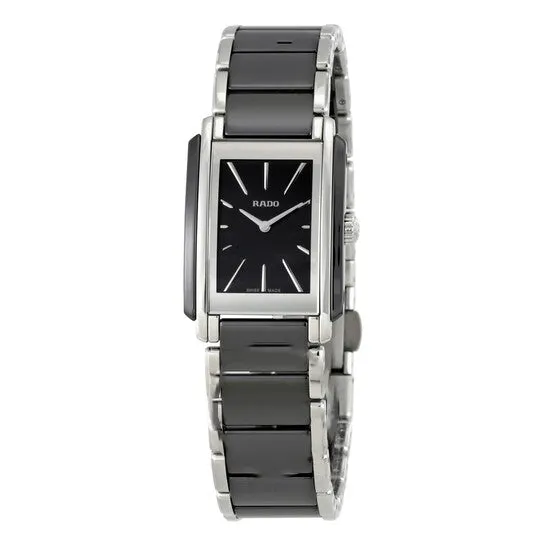 Watches JMS always Original Rado Integral Black Dial Ladies Watch R20223152 Watches JMS always Original Rado Integral Black Dial Ladies Watch R20223152