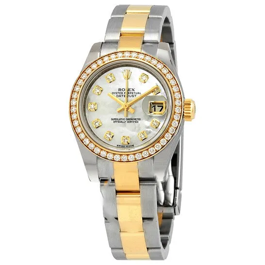 Watches JMS always Original Rolex Lady Datejust Mother of Pearl Diamond Dial Automatic Watch 179383MDO Watches JMS always Original Rolex Lady Datejust Mother of Pearl Diamond Dial Automatic Watch 179383MDO