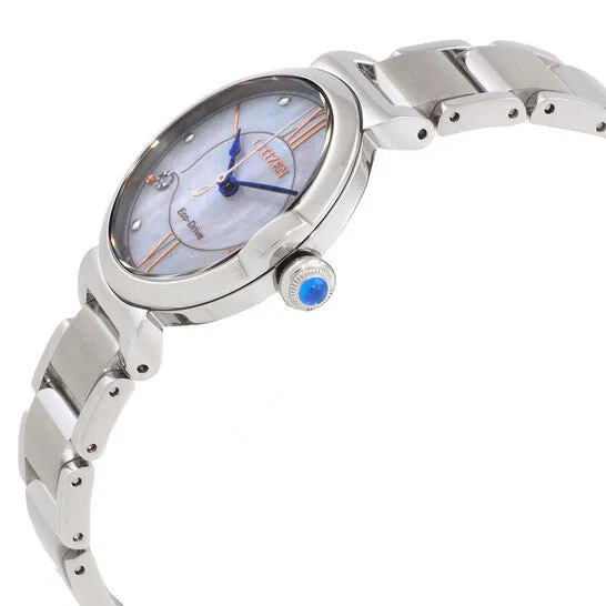 Watches Original Citizen L Series EcoDrive Mother of Pearl Dial Ladies Watch EM107083D JMS always Watches Original Citizen L Series EcoDrive Mother of Pearl Dial Ladies Watch EM107083D JMS always