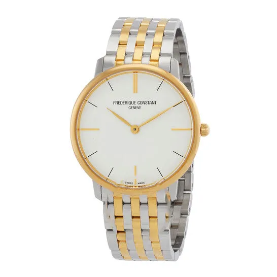Watches Original Frederique Constant Slimline Gents Quartz White Dial Watch FC200V5S33B JMS always Watches Original Frederique Constant Slimline Gents Quartz White Dial Watch FC200V5S33B JMS always