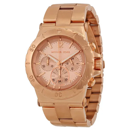 Watches Original Michael Kors Rose Gold Dial Chronograph Ladies Watch MK5314 JMS always Watches Original Michael Kors Rose Gold Dial Chronograph Ladies Watch MK5314 JMS always
