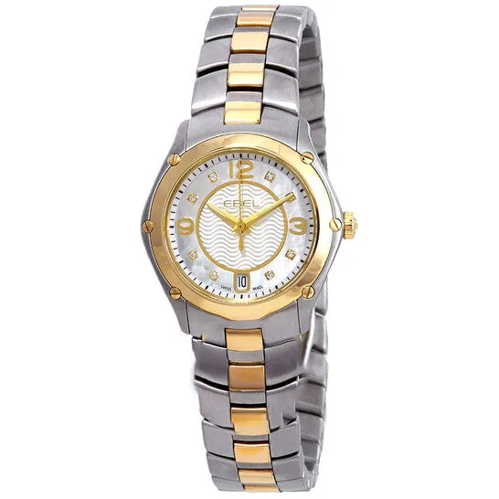 Watches Original Preowned Ebel Sport Quartz Diamond Ladies Watch 1216183 JMS always Watches Original Preowned Ebel Sport Quartz Diamond Ladies Watch 1216183 JMS always