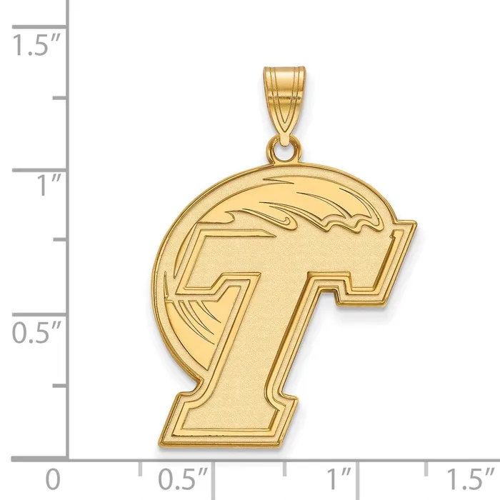 10K Yellow Gold Tulane University XL Pendant TreasureFineJewelers PreStyled Sets