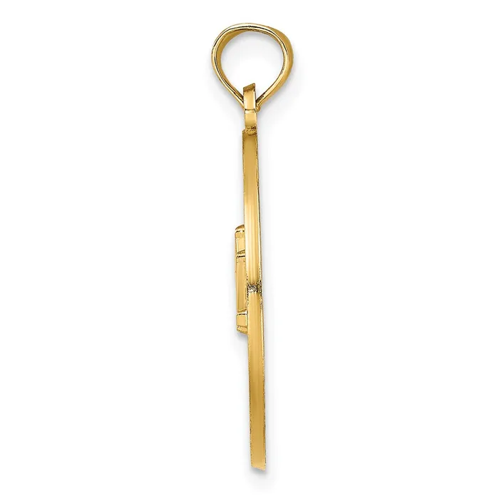 14K CHARLESTON Bridge Charm TreasureFineJewelers Charm Necklaces