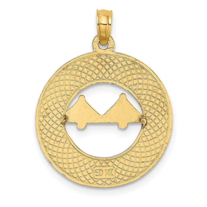 14K CHARLESTON Bridge Charm TreasureFineJewelers Charm Necklaces