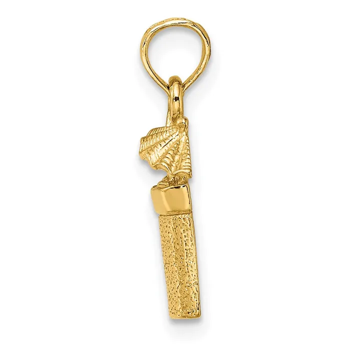 14K Cocktail Drink w Umbrella Charm TreasureFineJewelers Charm Necklaces