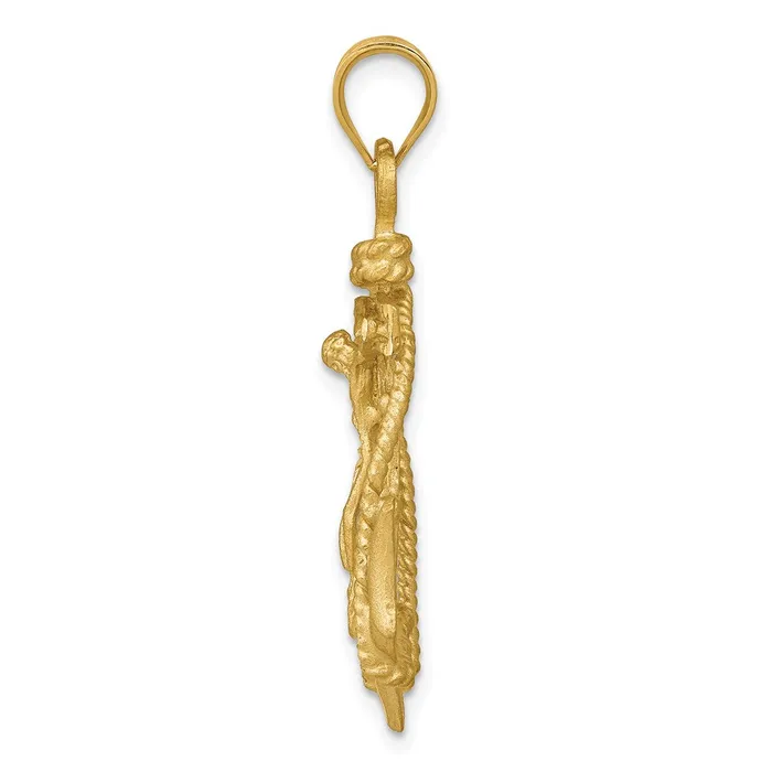 14k Mariners Cross Pendant TreasureFineJewelers Necklaces