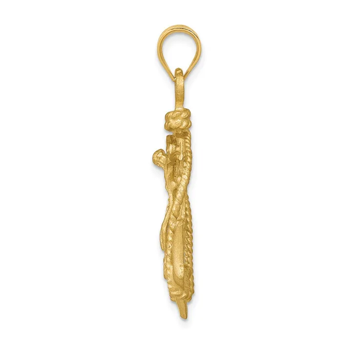 14k Mariners Cross Pendant TreasureFineJewelers Necklaces