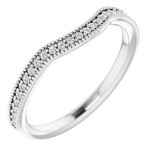 14K White 18 CTW Natural Diamond Wrap Ring TreasureFineJeweler Rings