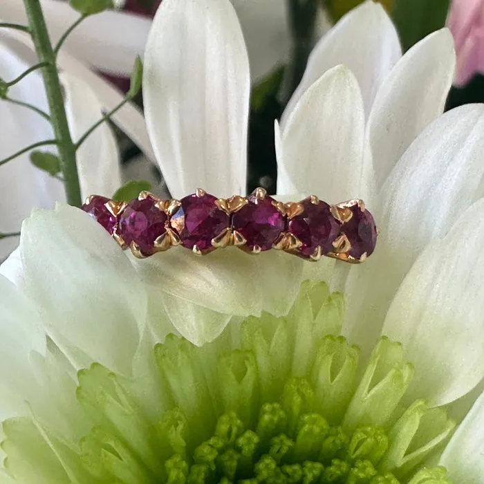 18 Karat Yellow Gold Tiffany Co Burmese Ruby Ring 20002669 ONeills Estate Jewelry Rings 18 Karat Yellow Gold Tiffany Co Burmese Ruby Ring 20002669 ONeills Estate Jewelry Rings