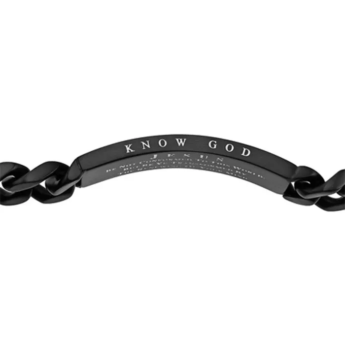Bracelets Romans 122 Bracelet with Black Cross TRANSFORMED Bible Verse Stainless Steel Curb North Arrow Shop Bracelets Romans 122 Bracelet with Black Cross TRANSFORMED Bible Verse Stainless Steel Curb North Arrow Shop