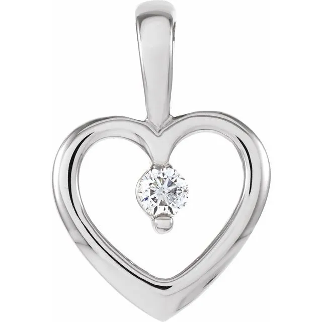 Heart Pendant TreasureFineJewelers Necklaces