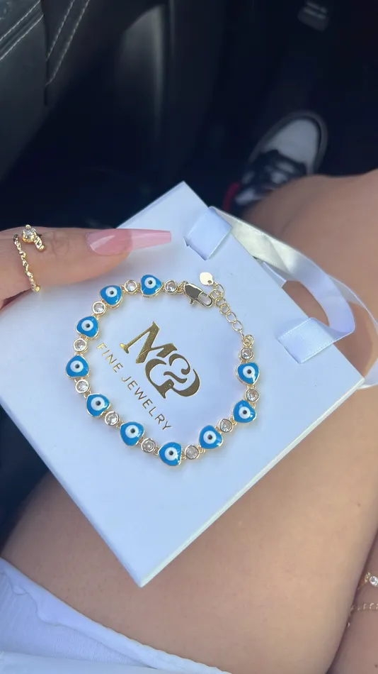 MP Jewelry Love Evil Eye Bracelet Bracelets