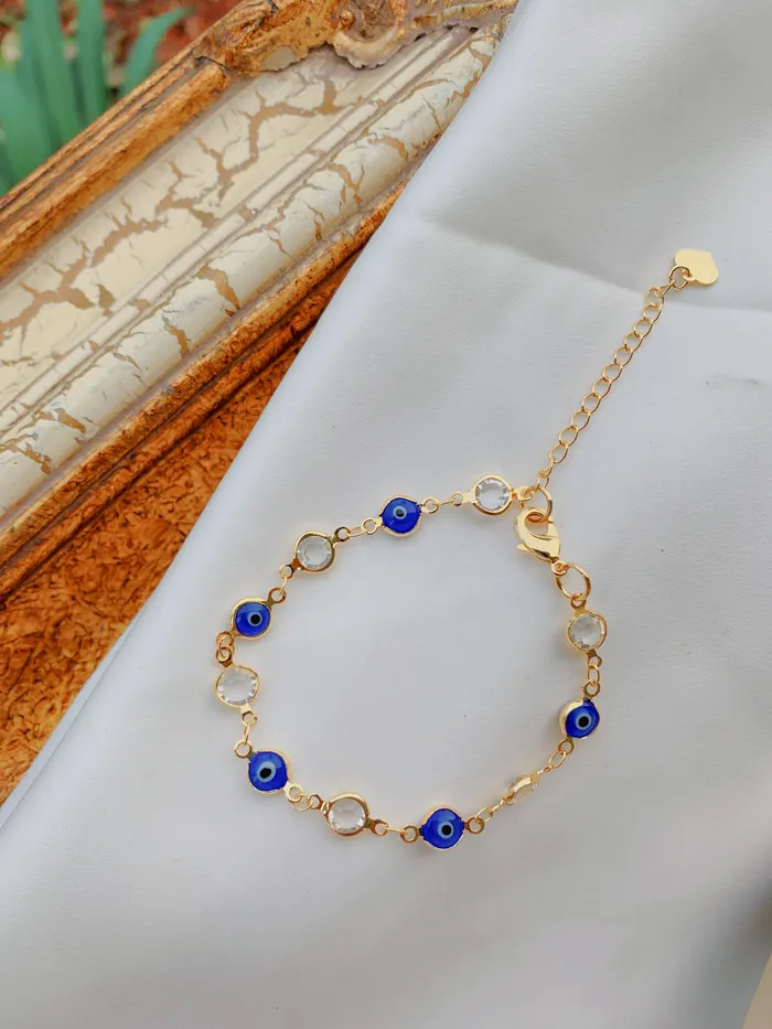 MP Jewelry Lucky Invisible Evil Eye Bracelet Bracelets