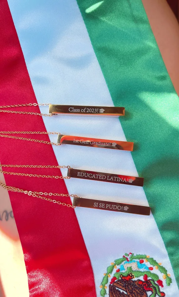 MP Jewelry Necklaces Non Tarnish 1st Gen Graduate Necklace