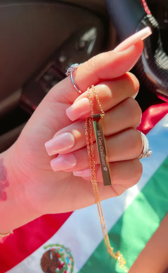 MP Jewelry Necklaces Non Tarnish 1st Gen Graduate Necklace