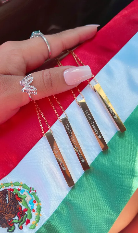 MP Jewelry Necklaces Non Tarnish 1st Gen Graduate Necklace