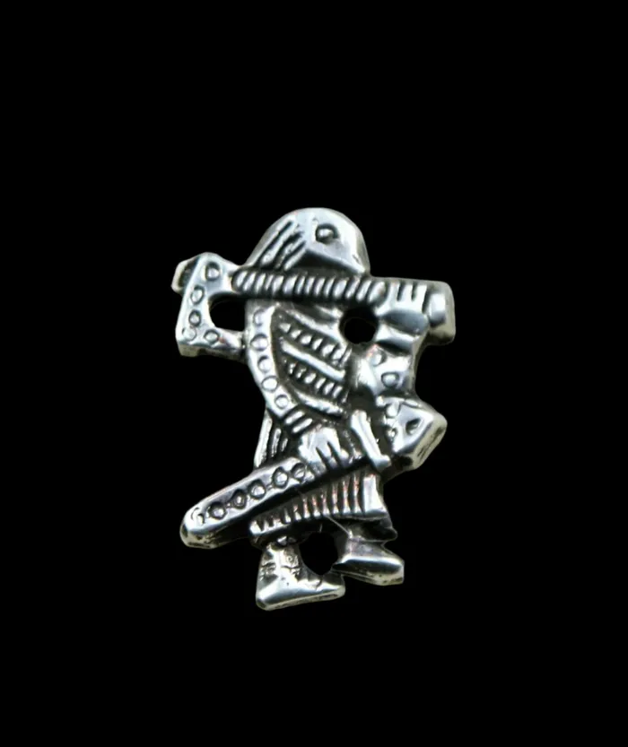 Necklaces Klahammar Viking Warrior Pendant in Sterling Silver Valhallas silver Necklaces Klahammar Viking Warrior Pendant in Sterling Silver Valhallas silver
