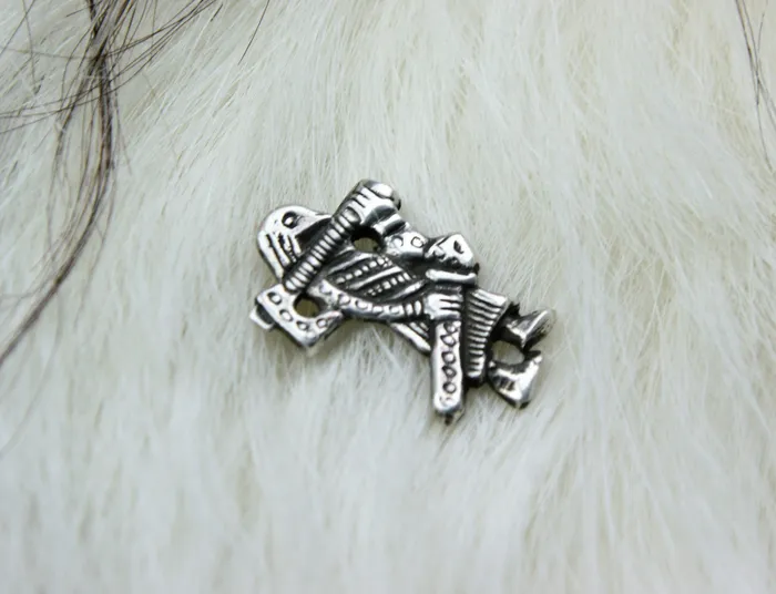Necklaces Klahammar Viking Warrior Pendant in Sterling Silver Valhallas silver