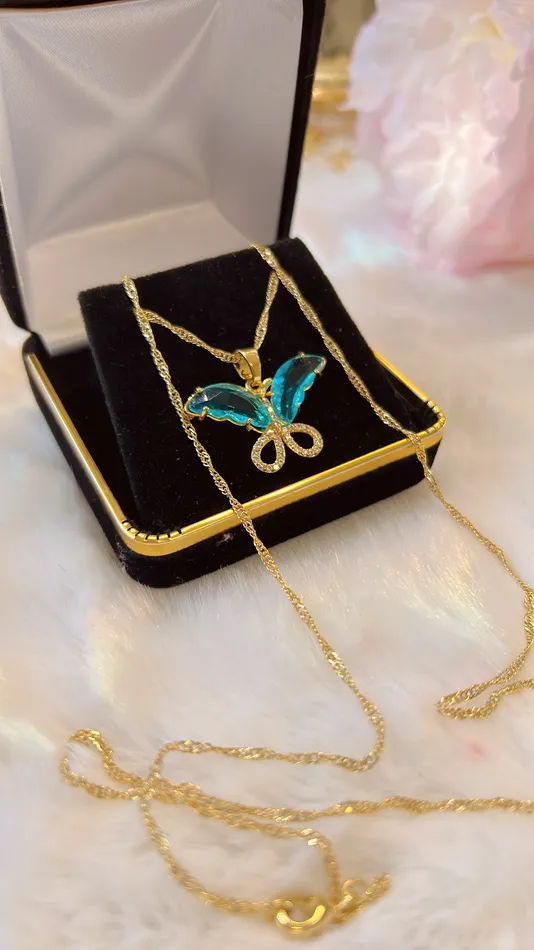 Necklaces MP Jewelry Ocean Butterfly Necklace