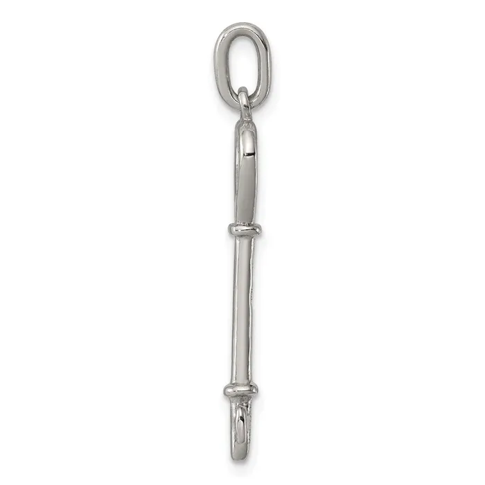 Necklaces Sterling Silver Key Pendant TreasureFineJewelers