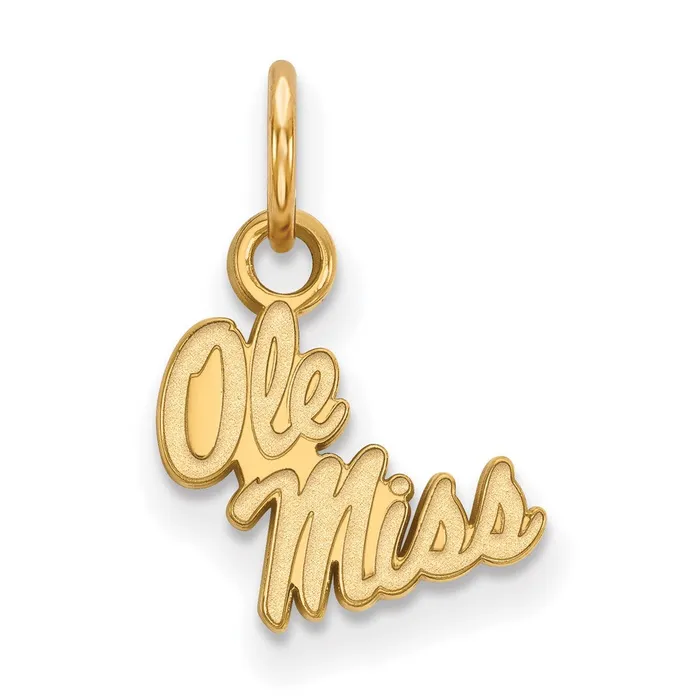 Necklaces TreasureFineJewelers 14k Gold University of Mississippi Ole Miss Extra Small Pendant Necklaces TreasureFineJewelers 14k Gold University of Mississippi Ole Miss Extra Small Pendant