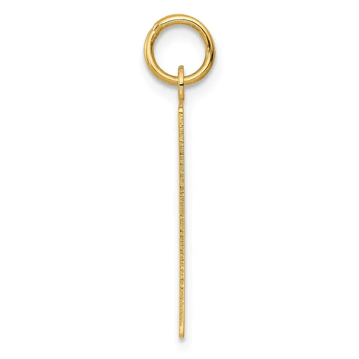 Necklaces TreasureFineJewelers 14k Yellow Gold Friday the First Day Calendar Pendant