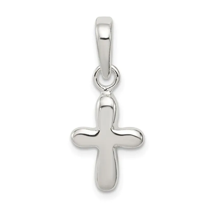 Necklaces TreasureFineJewelers Sterling Silver Cross Pendant