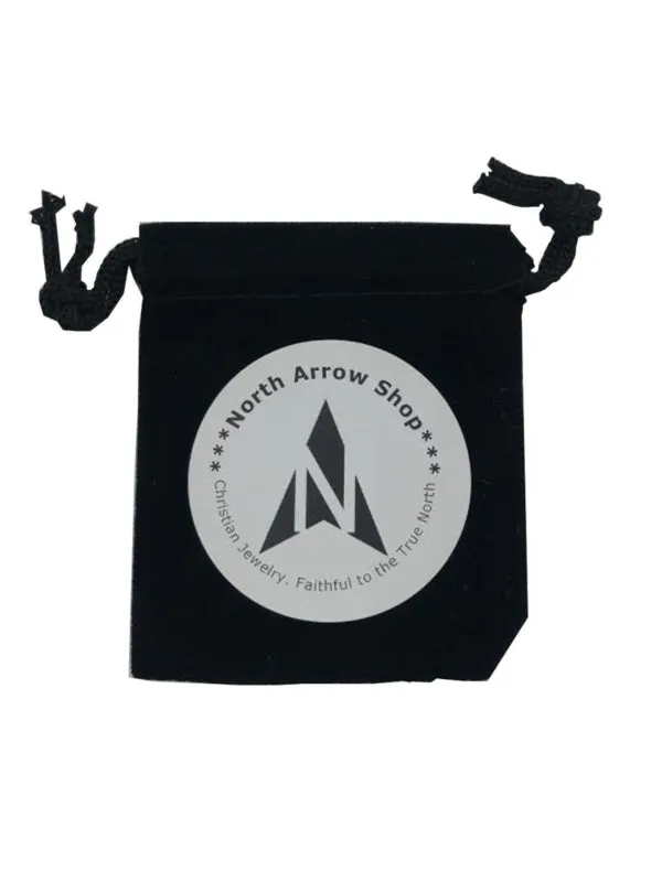 North Arrow Shop Necklaces 2 Timothy 23 Dog Tag Cross Sword Necklace with Steel Curb Chain North Arrow Shop Necklaces 2 Timothy 23 Dog Tag Cross Sword Necklace with Steel Curb Chain