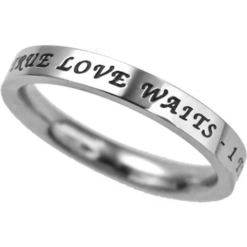 North Arrow Shop Rings Christian True Love Waits Ring January Birthstone Ruby CZ Stainless Steel North Arrow Shop Rings Christian True Love Waits Ring January Birthstone Ruby CZ Stainless Steel