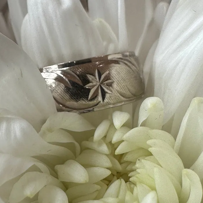 ONeills Estate Jewelry 14K White Gold Womens Wedding Band 40500053 Rings