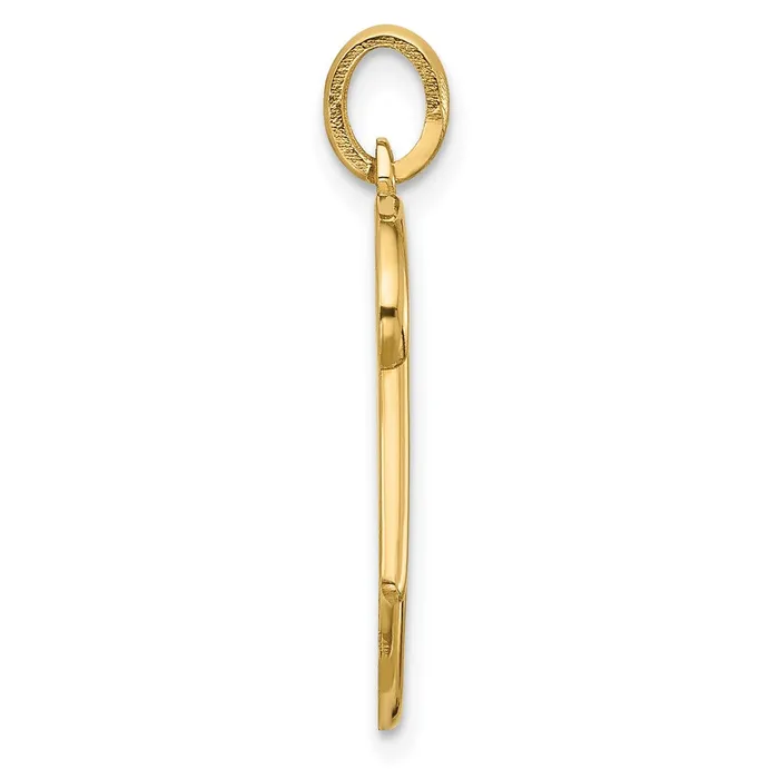 PreStyled Sets 14k Yellow Gold Fancy Letter K TreasureFineJewelers