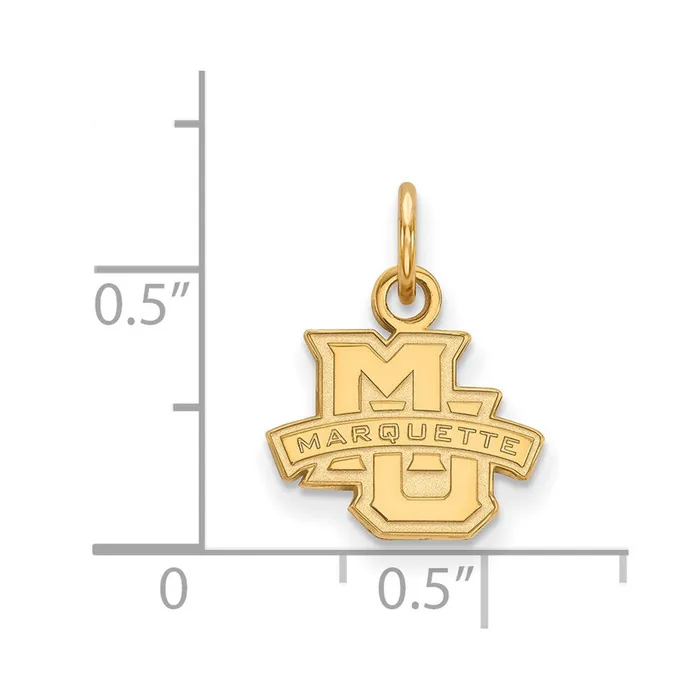 PreStyled Sets TreasureFineJewelers 10K Yellow Gold Marquette University XS Pendant