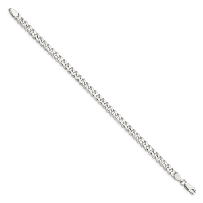Rings TreasureFineJewelers Sterling Silver 6mm Curb Chain
