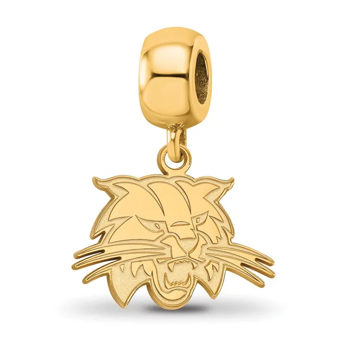 Rings TreasureFineJewelers Sterling Silver Goldplated LogoArt Ohio University Bobcat Small Dangle Bead Charm Rings TreasureFineJewelers Sterling Silver Goldplated LogoArt Ohio University Bobcat Small Dangle Bead Charm
