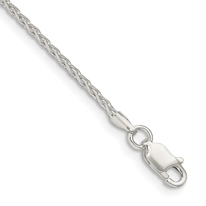 Sterling Silver 17mm Diamondcut Round Spiga Chain TreasureFineJewelers Rings Sterling Silver 17mm Diamondcut Round Spiga Chain TreasureFineJewelers Rings