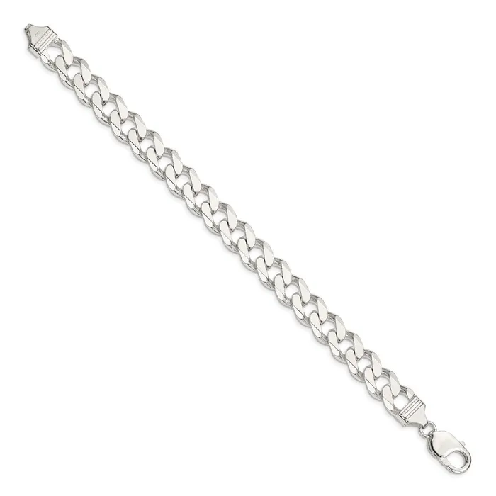 Sterling Silver 11mm Curb Chain TreasureFineJewelers Rings