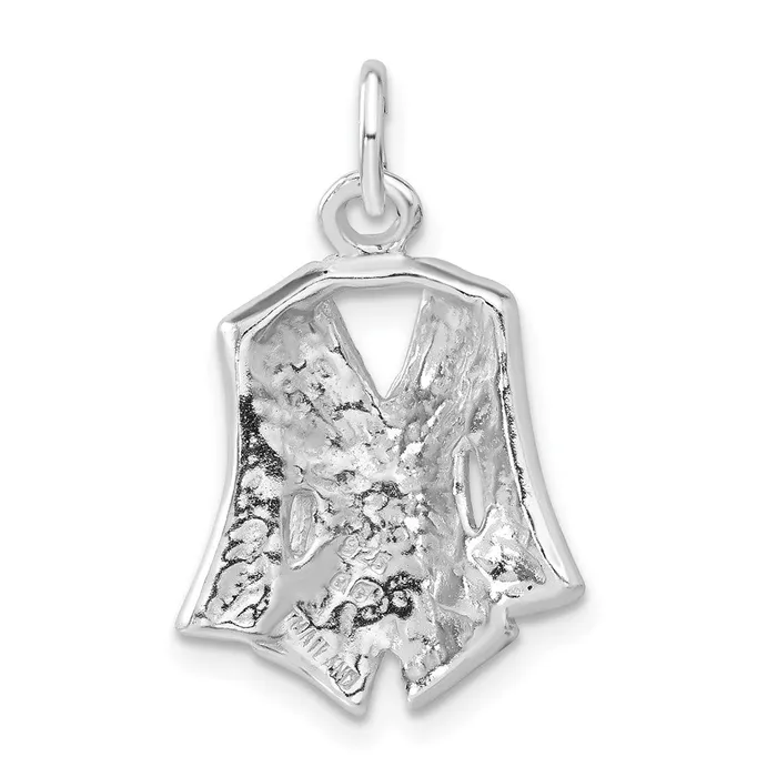 Sterling Silver Blue Enameled and Crystal Jacket Charm TreasureFineJewelers Rings