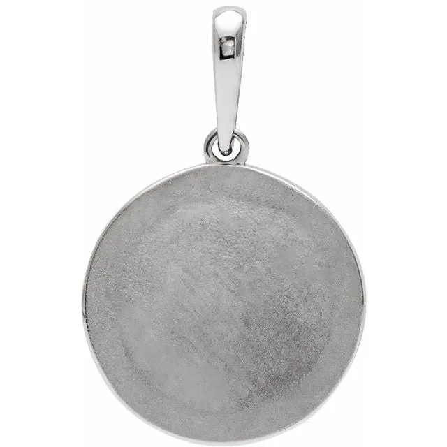 Sterling Silver Floral Pendant TreasureFineJewelers Necklaces