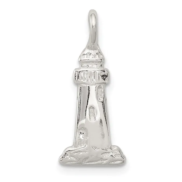 Sterling Silver Lighthouse Charm TreasureFineJewelers Rings