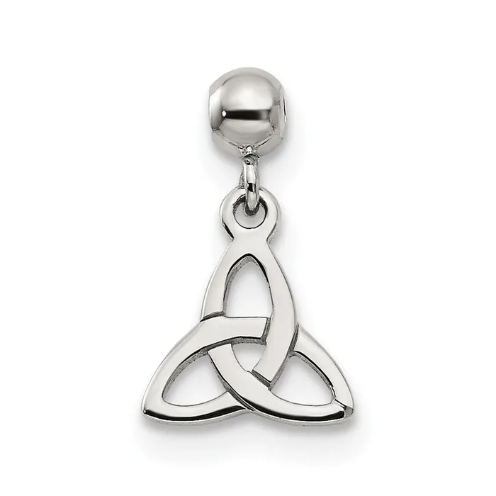 Sterling Silver Mio Memento Dangle Trinity Knot Charm TreasureFineJewelers Rings