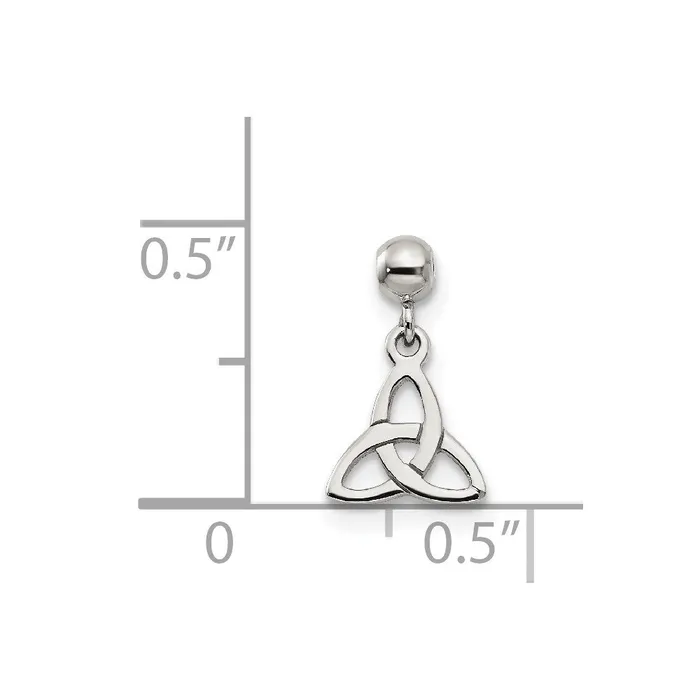 Sterling Silver Mio Memento Dangle Trinity Knot Charm TreasureFineJewelers Rings