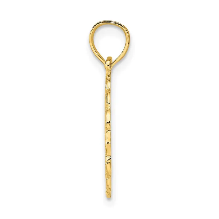 TreasureFineJewelers Charm Necklaces 14k WIFE OF THE YEAR Charm