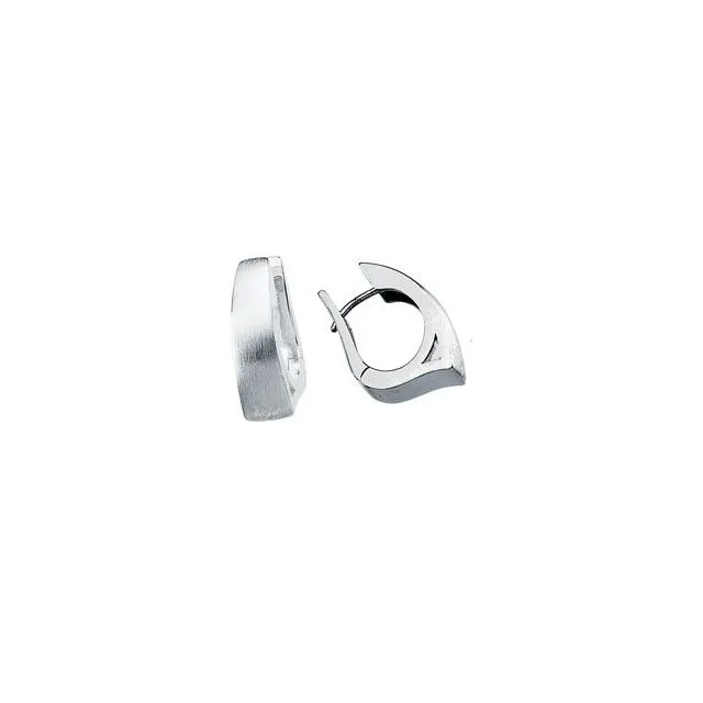 TreasureFineJewelers Earrings Sterling Silver Hinged Earrings