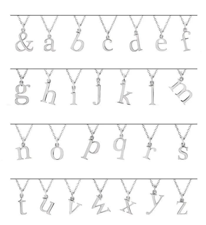 TreasureFineJewelers Necklaces 14K Yellow Gold Ampersand 16 Necklace