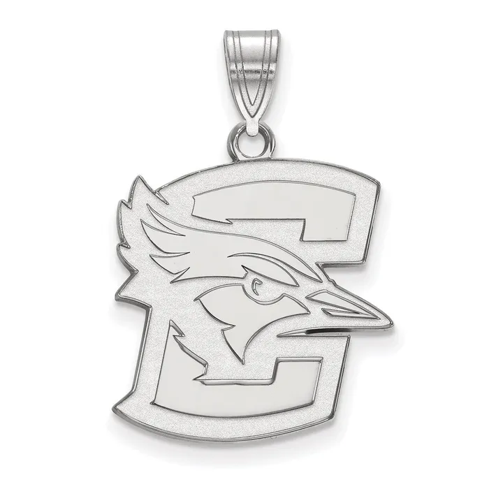 TreasureFineJewelers Necklaces Sterling Silver Rhodiumplated Creighton University Bluejay Large Pendant TreasureFineJewelers Necklaces Sterling Silver Rhodiumplated Creighton University Bluejay Large Pendant