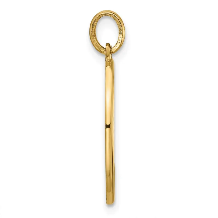TreasureFineJewelers PreStyled Sets 14k Yellow Gold Fancy Letter C