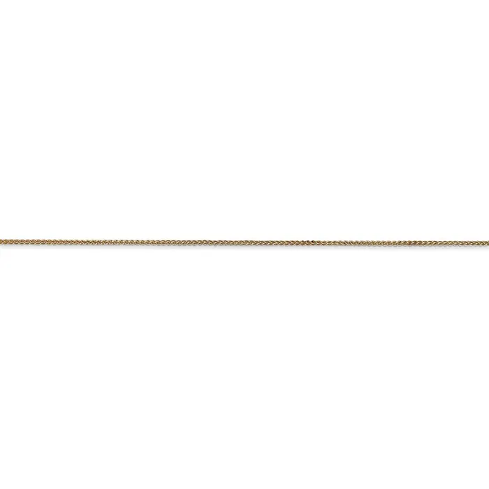 TreasureFineJewelers Rings 14k 85mm Spiga with Spring Ring Clasp Chain