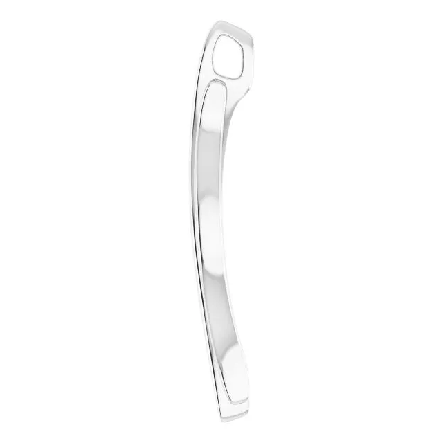 TreasureFineJewelers Sterling Silver Freeform Pendant Necklaces