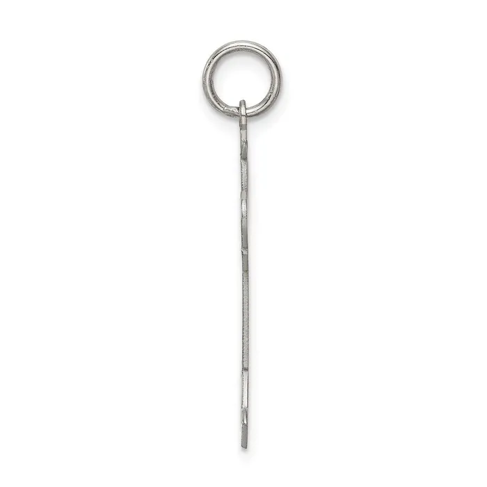 TreasureFineJewelers Sterling Silver Rhodiumplated Kid Charm Rings